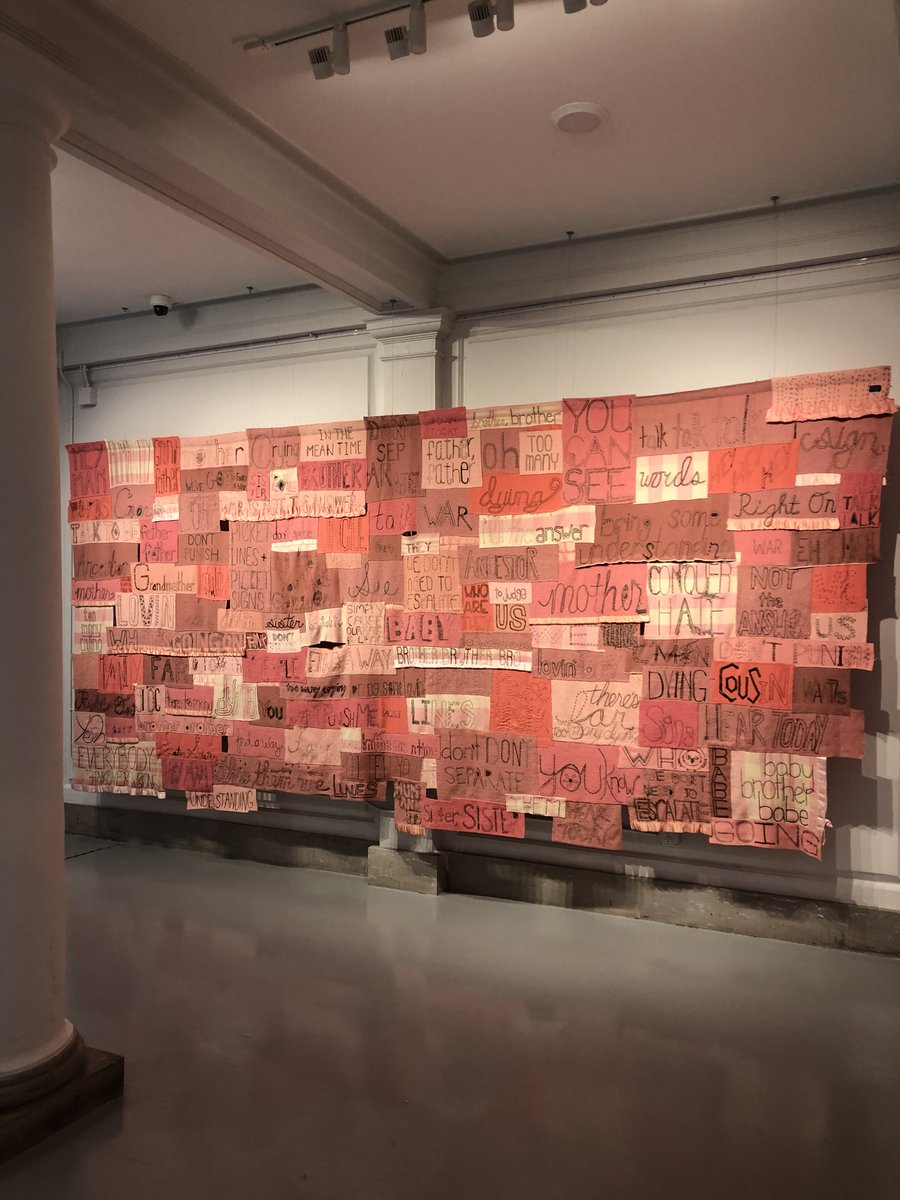 BuffaloHistory's tweet photo. Check out a sneak peek of our new exhibit, "Hodinöhsö:ni’ Resurgence: Marie Watt, Calling Back, Calling Forward," running from this Wednesday, July 13, to October 31. We can't wait to see you for this groundbreaking exhibit! #BuffaloHistory #ExperiencingHistoryWithYou https://t.co/9Humeksp2G