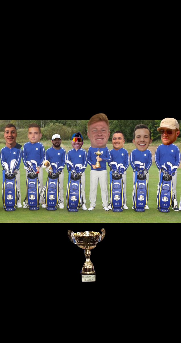 MulliganCup's tweet photo. Team Blue!! Captained by none other than Mr. Drew Martin, Team Blue wants to physically dominate team red and close out their matches as easily as possible. Drew plans to rally his boys to a sizable victory this weekend! https://t.co/GLgM5bGLh6