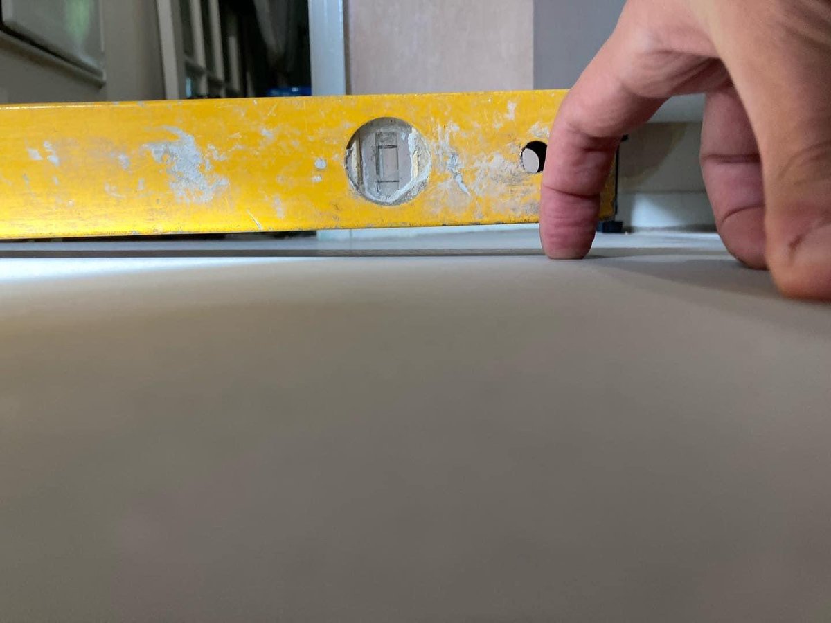 RuthRoberts2016's tweet photo. Beware of @WrenKitchens - this is the state their “approved fitters” have managed to leave our kitchen floor in! They’re now saying it’s not their problem… absolutely disgusted with them!

@BBCWatchdog @BBCLookEast @itvanglia @SkyNews @itvnews @BBCNews @HeartCambs @BBCCambs https://t.co/kbnojzAEuC