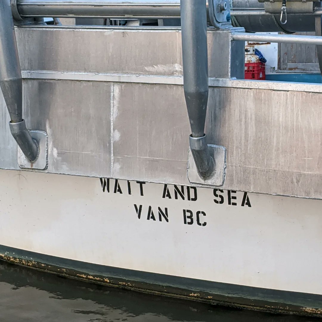 Check out both boat names! Leave a comment to let us know which boat name you think is most clever.