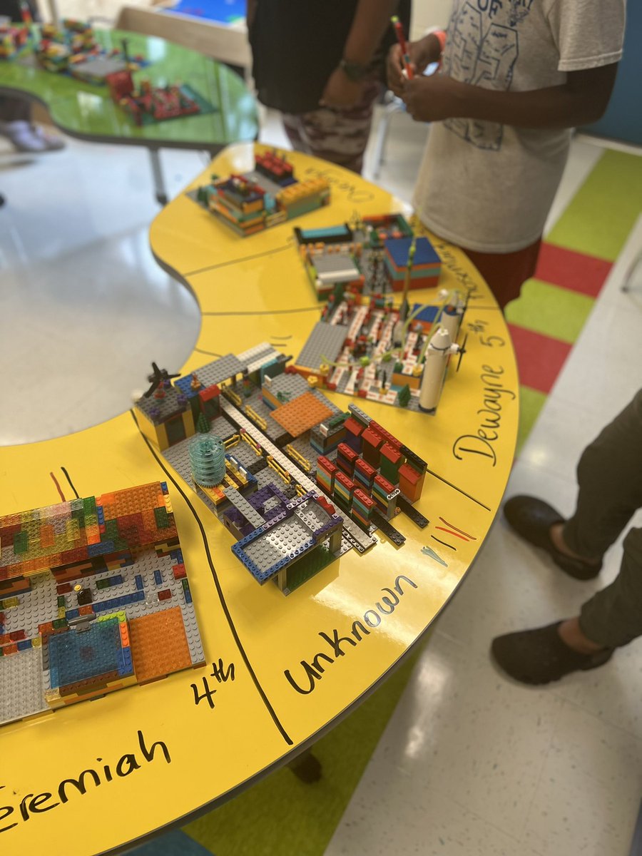 Dbennett2D's tweet photo. Today was the final day for the Lego City Creation #BuildaCity Enrichment @YMCATriangle https://t.co/aQzA5o4CLY