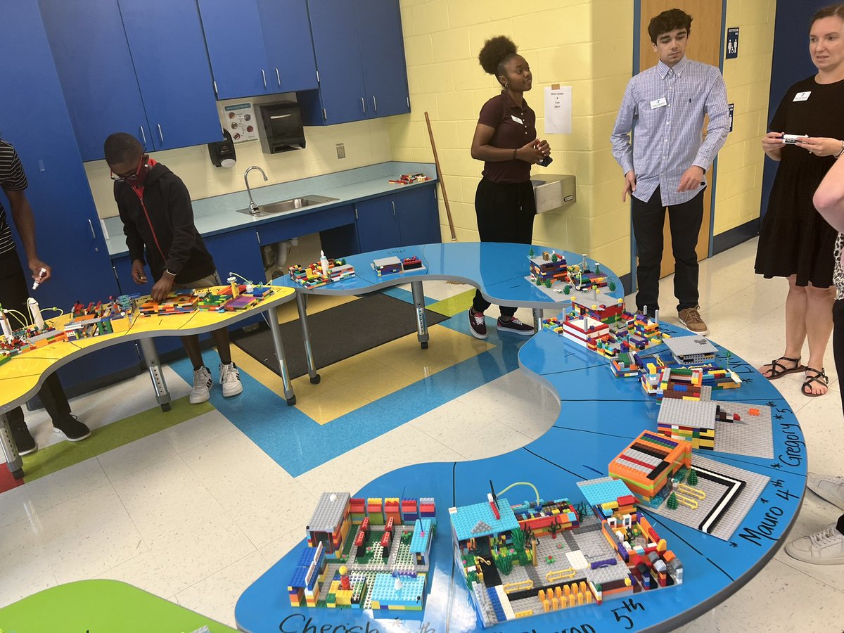 Dbennett2D's tweet photo. Today was the final day for the Lego City Creation #BuildaCity Enrichment @YMCATriangle https://t.co/aQzA5o4CLY
