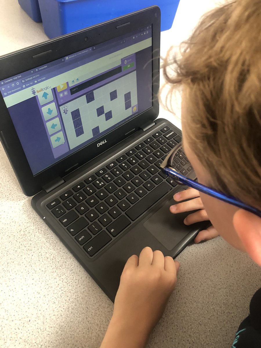 LakesideYork's tweet image. Computing club enjoyed some unplugged computing this afternoon and went outdoors to create a maze. We then had to work our way through the maze using algorithms, debugging them if necessary! We then finished our final session by looking at botlogic.#LakeComputing