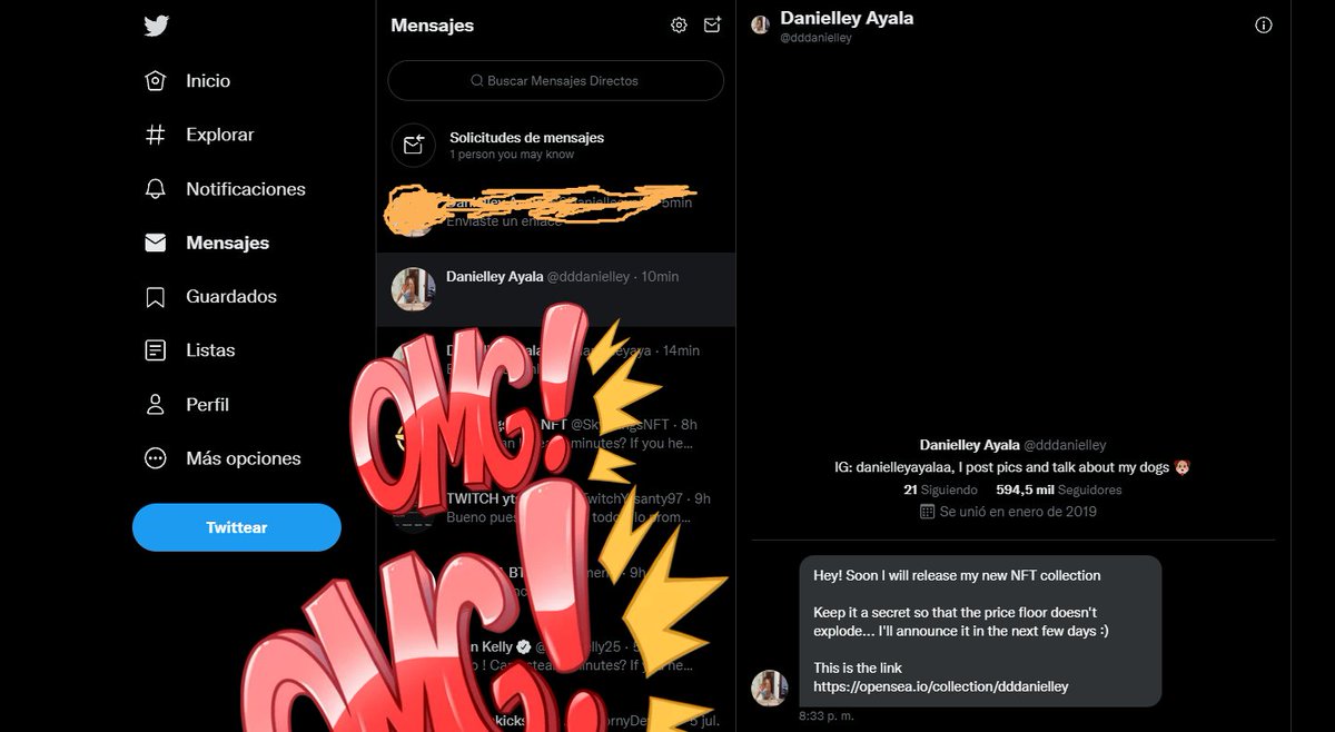 Hey guys! Take advantage and look at the new NFT collection that <a href="/dddanielley/">Danielley Ayala</a> is going to release
In the next few days he will announce it on his social networks

opensea.io/collection/ddd…