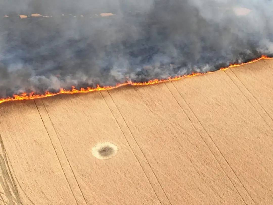 It is not Ukrainian wheat that is on fire, it is the food security of the world that is on fire. Russia will bear responsibility for all crimes!
Photo by Ihor Lutsenko