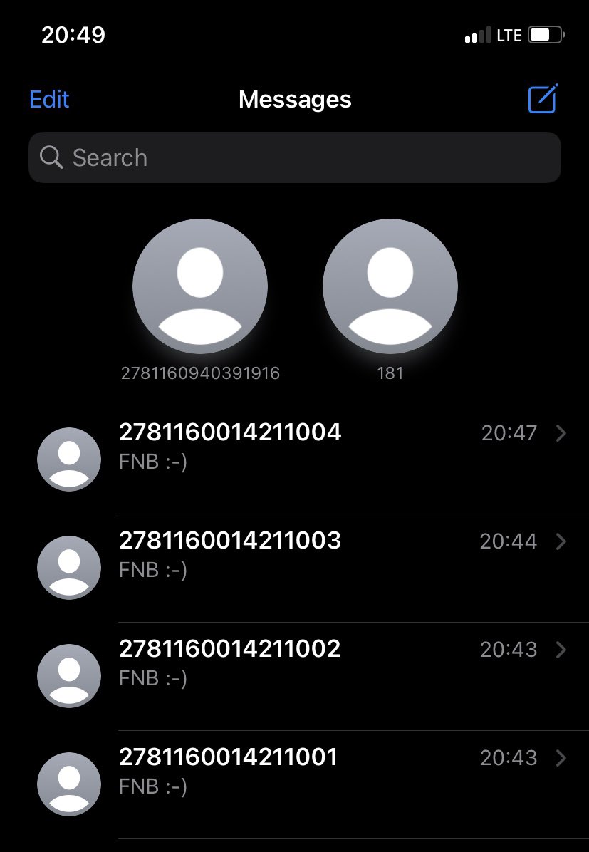 JayLatoya's tweet photo. @LUNGISANII @FNBSA M experiencing the same issue, lol I came to twitter to see if m the only one or not https://t.co/OVedvDYYGW