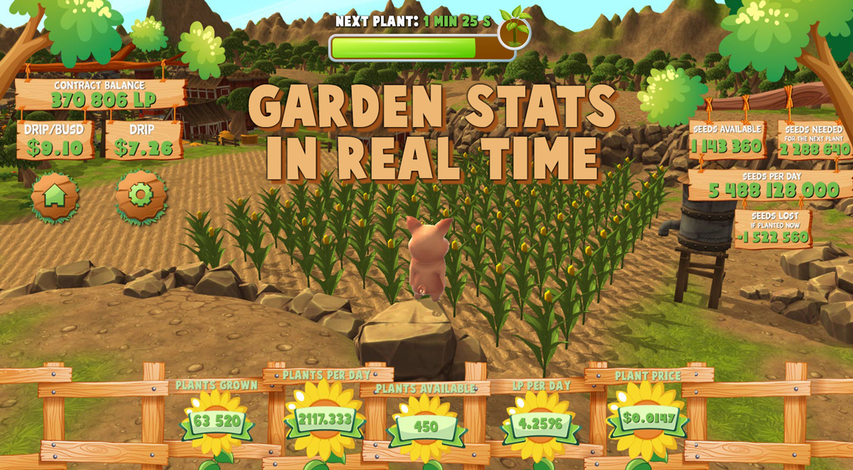 GalacticSurf604's tweet photo. Alien Games, in collaboration with Cryptozoa, is proud to announce you a new User Interface to interact with your Garden : 🌱 DRIP Garden Farm 🌱, a complete 3D environment to see your Garden growing in real time !
Stay tuned for the next announcement..
@DRIPcommunity #DripGarden https://t.co/PuHBd9t6Jz