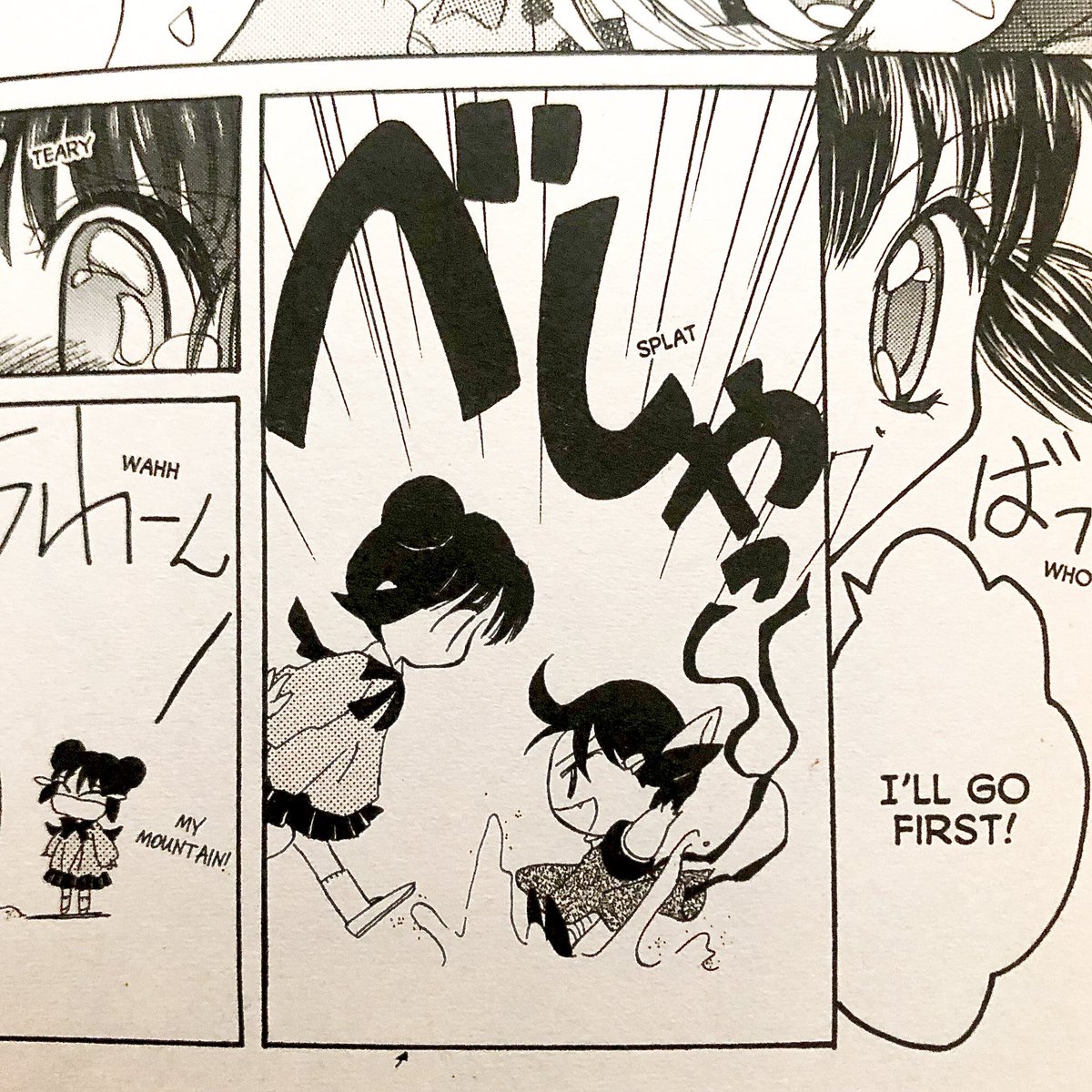 i'm still extremely charmed by how kisshu's drawn in the tokyo mew mew kindergarten manga shorts. just a little fuckin freak 