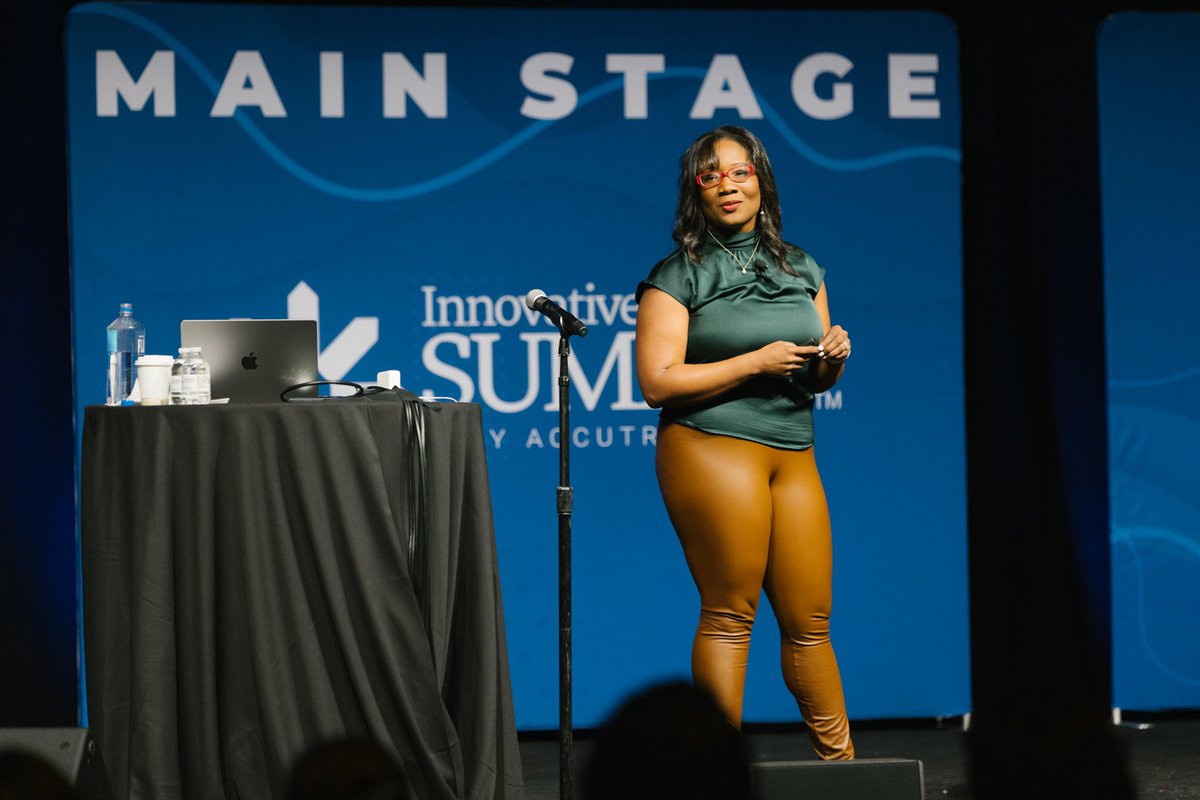 AccuTrainK12's tweet photo. Main Stage Moments: @Dr_TalithiaW sharing on diversity and representation of all students in STEM. Thank you for jumpstarting the 2022 Innovative Schools Summit Las Vegas! #innovativeschoolssummit https://t.co/aPThz0p1QR