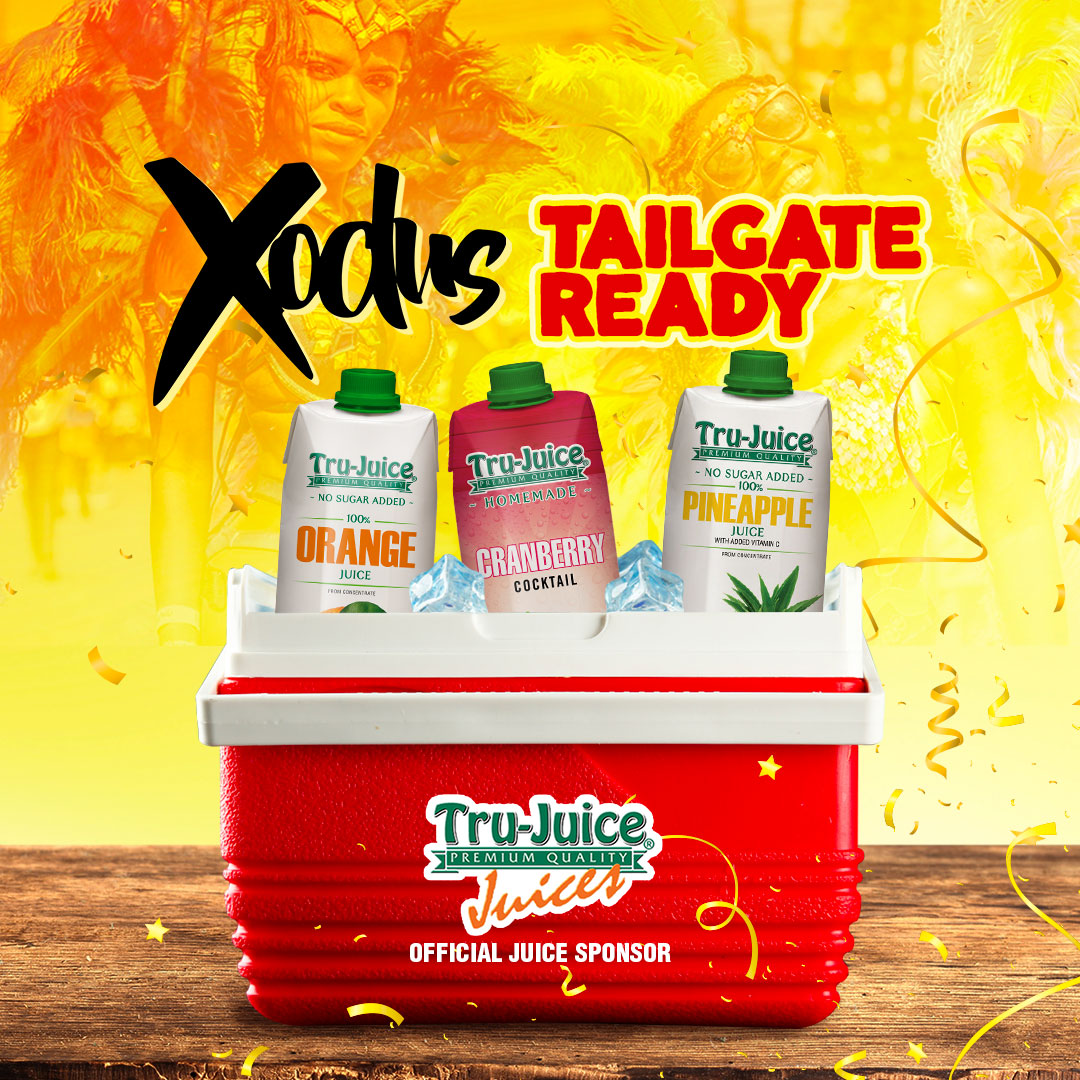 RealTruJuice's tweet photo. Our Tailgate #TruCrew is ready to fete π Include #TruJuice in your cooler and we know youβll have a goooood time π
We bringing the #TruVibes πΉ see you at @xoduscarnival Tailgate tonight!
#TruJuice #XodusSponsor https://t.co/daBE8iGLV8