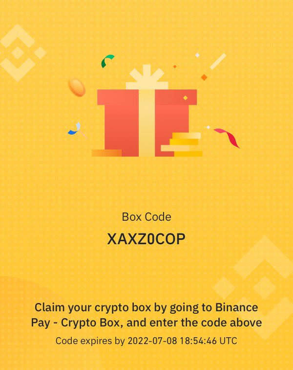 deepsharma55's tweet photo. Code for free BTTC . 25 fast followers with my notification on๐๐.
Code : XAXZ0COP
HOW TO REDEEM :Go to Binance pay centre, select crypto box ,select receive and enter the code to redeem. ๐๐
Follow, like & RT
#CryptoGiveaways #Giveaway #Binanceย #binancbox #cryptobox https://t.co/t4EmwgWLe7