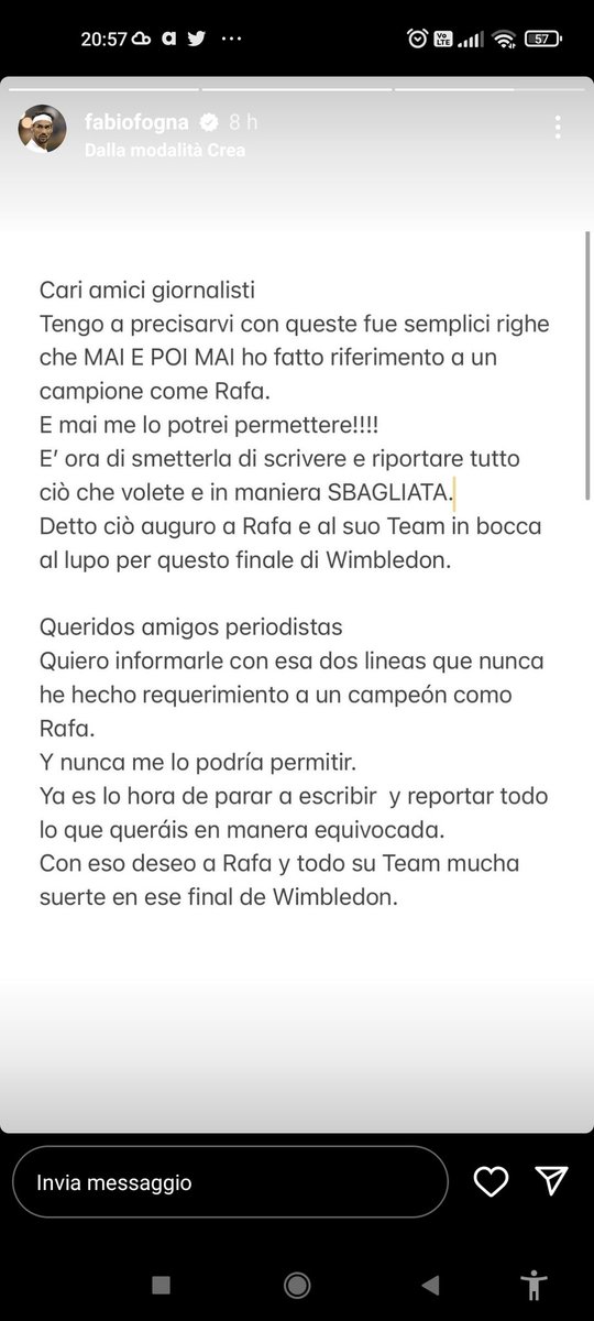 GalantoMassimo's tweet photo. #macosadiav #Fognini https://t.co/85pFZAHvey