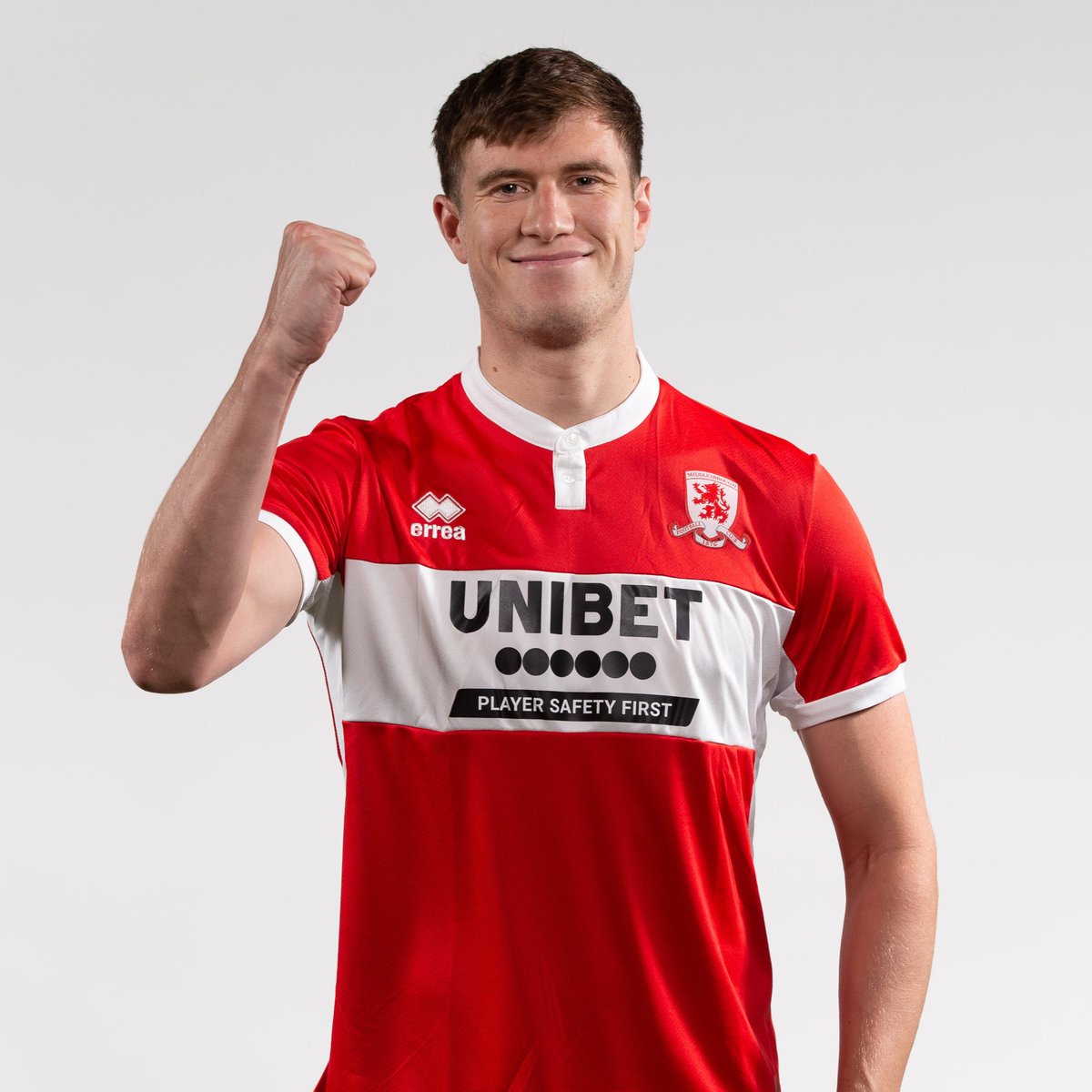 Boro's tweet photo. 🔴⚪️🔴 

#Boro’s new @ErreaOfficial home shirts are available online and in-store from 9am tomorrow morning at MFC Official 

#UTB #WovenInHistory https://t.co/BKTnxuV4G8