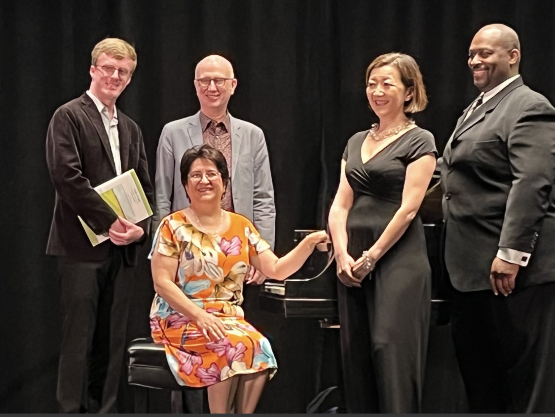 SahokoST's tweet photo. Grateful to @OfficialNATS for the wonderful opportunities to perform and present at the National Conference in Chicago this past week - performing in Art Song Composition Award Winner Recital &amp; presenting “Teaching Students from East Asia” with wonderful colleagues https://t.co/e9bdxgmwG8
