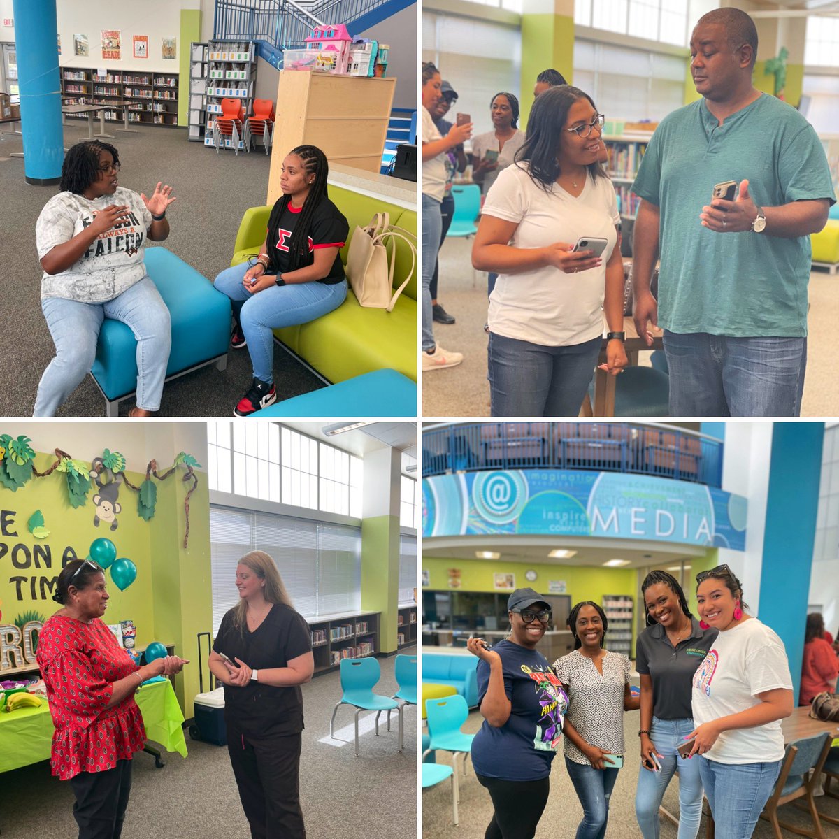 HumbleISD_RCE's tweet photo. #CubCommUNITY Team leads joined our @HumbleISD_RCE New Teacher Meet &amp; Greet! We loved hearing our new teachers’ stories! 😊 https://t.co/PdcDHwrExi