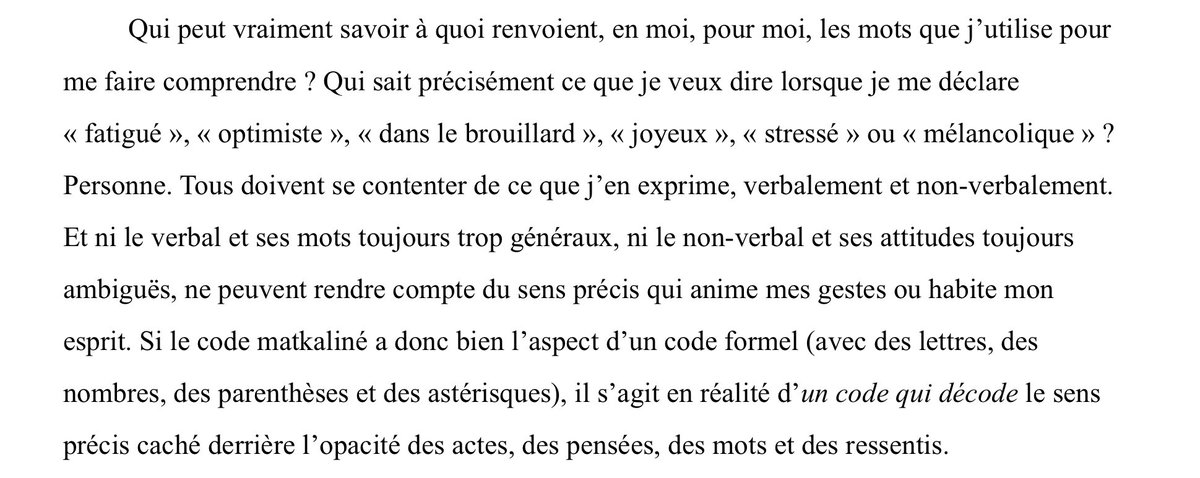 Matkaline's tweet photo. @VincentCespedes explique son #CodeMatkaliné, une formalisation philosophique originale pour #CoderLeMonde et augmenter l’acribie de l’#Inex (#intelligenceconnective)
#logique #philosophie #matkaline #vincentcespedes #foyn #jeuduphénix #code #intelligenceemotionnelle #psychologie https://t.co/QXCM2qlxCm