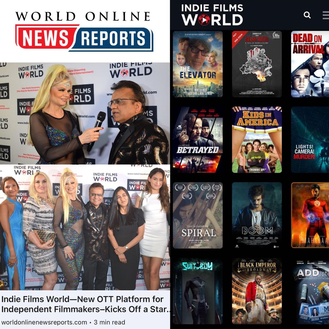 ruthi_davis's tweet photo. #WorldOnlineNews Reports — @indiefilmsworld is changing the industry for global #filmmakers &amp; audiences with #affordable access to dynamic #movies, #webseries, #TV, #podcasts, etc.
🌟 https://t.co/DLzGsl9DI8

#RDC #RuthDavisConsultingLLC
@realmukeshmodi 

https://t.co/JaFjsFidRi https://t.co/2M4n8SWBkU