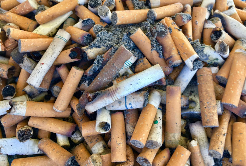 noaaocean's tweet photo. Cigarette butts are the most common type of litter found in the ocean. Because the filters are made of plastic, they break down into thousands of tiny pieces, but don’t degrade. https://t.co/AweR6PsrzQ https://t.co/agaTnz6Uug