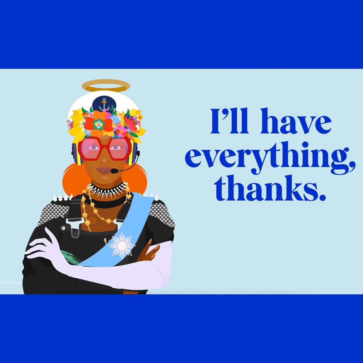 iseeyasophia's tweet photo. Loved these @BossBeautiesNFT images w/ quotes in their Public Holder Presentation posted yesterday in Discord! https://t.co/gBRHiO9DEM