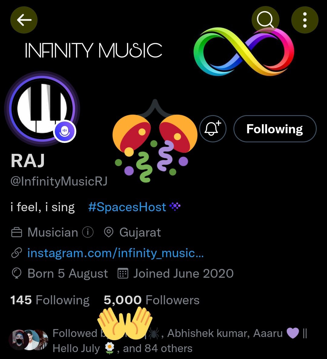 worldfarfrom's tweet photo. Just wanted to inform you that this user will be ur forever fanโOneday ur songs will be in everyone's lips,and ur music will echo everywhere โจ
Jitne bhi sapne dekhe hein na, usse bhi jyada khubsurat future hoga tera ,mark my words โจ
Happy 5k ๐ฅบ
#InfinityArmy https://t.co/xdCnHgg9Sx