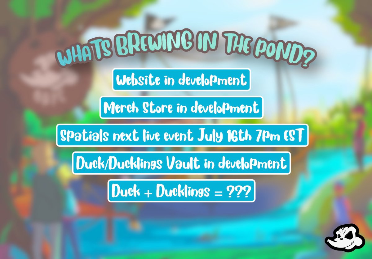 🚨 GIVEAWAY QUACK🚨
500 Retweets = 5 #DucklingsODYC 
1000 Retweets = 2 #ODYC Ducks + 5 Ducklings

Like ❤️
Follow <a href="/OkayDuckYC/">Okay Duck Yacht Club 🦆</a> 🦆
Tag 3 Friends 🧍‍♂️🧍🏿‍♀️🧍🏽
Retweet 🔊
Comment ✍️
Join Discord ➡️ discord.gg/odyc
~ends 48 hours

Read our story
medium.com/@OkayDuckYacht…

Pond Map 1.0