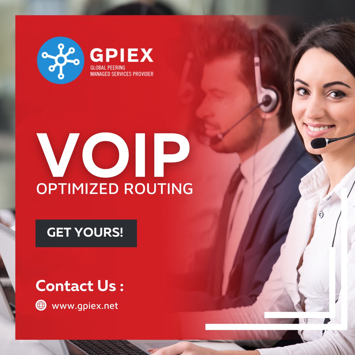 gpiexnet's tweet image. More affordable than landline communications; and twice as versatile. Our VoIP Optimized Routing guarantees the fastest communication for your company. 

gpiex.net/services/voip-… 

#voipoptimizedrouting #voipoptimization #voiprouting #voipclarity #voipexchanged #voipproviders