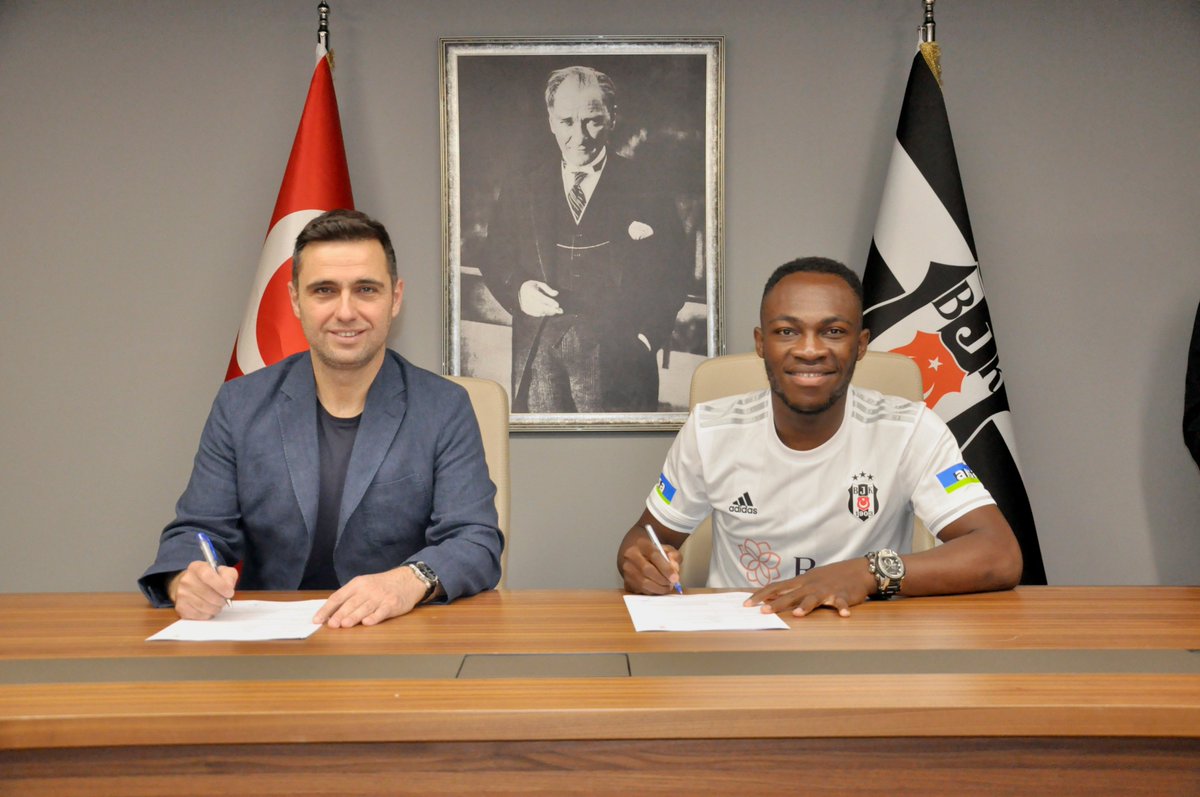 Besiktas's tweet image. ✍🏿 𝑱𝒂𝒄𝒌𝒔𝒐𝒏 𝑴𝒖𝒍𝒆𝒌𝒂

#WelcomeJackson