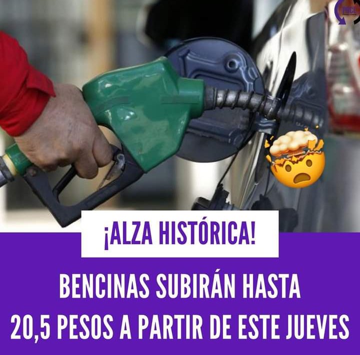 phidalgovalpo's tweet photo. Es necesario que el @GobiernodeChile y pdte @gabrielboric se ponga las pilas 🪫 con los chilenos y chilenas 🇨🇱 semana a semana alza en combustible lo que genera alzas en otros productos. #Urgente eliminar parcialmente #ImpuestoEspecífico a los #Combustible Es insostenible! https://t.co/YemEFo1fvj