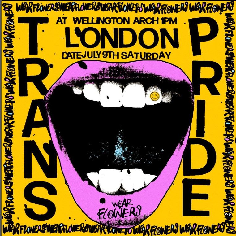Spectra_London's tweet photo. Come and join us this Saturday, July 9th, for the London Trans+ Pride.
We'll be gathering @ Wellington Arch for 1:00pm! Together we march in solidarity!
#transpride #transrightsarehumanrights #transrights #keeptransintheban https://t.co/ahyuHJBNFp