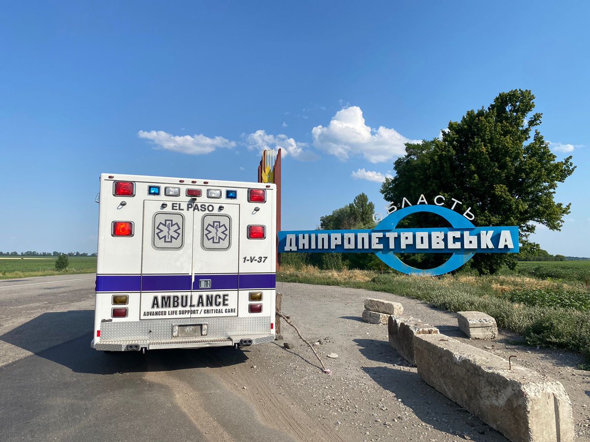 US Ambulances for Ukraine NFP tweet media