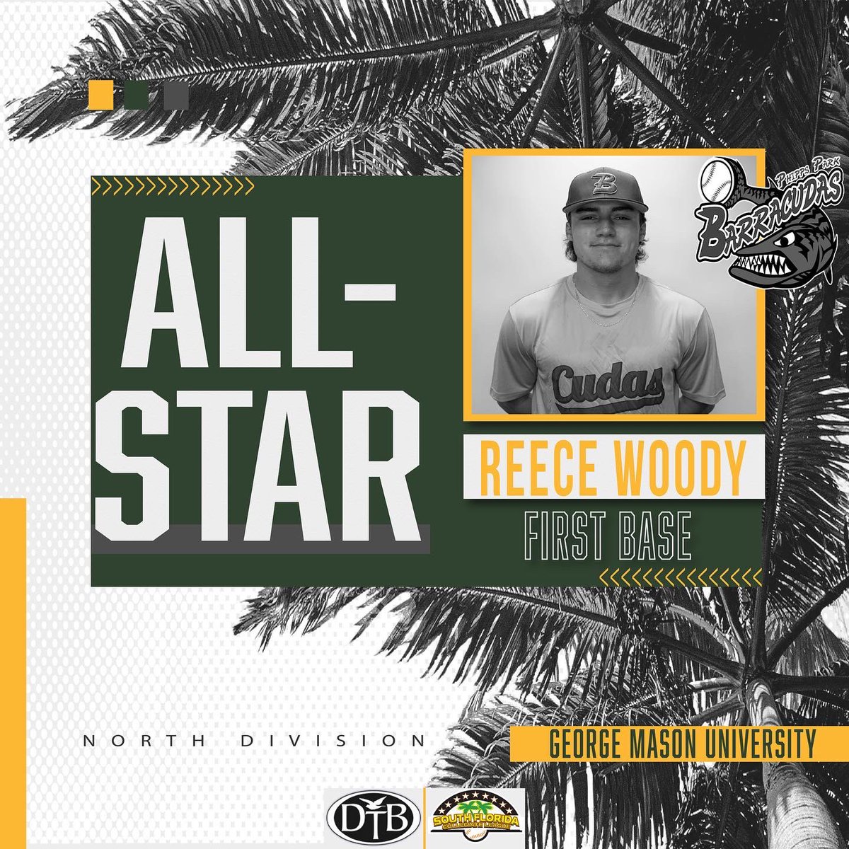 Representing the Cudas in the 2022 SFCBL All-Star game are Christian Gemelli (<a href="/MerrimackBSB/">Merrimack Baseball</a>) &amp; Reece Woody (<a href="/GeorgeMasonU/">George Mason University</a>) 🐟