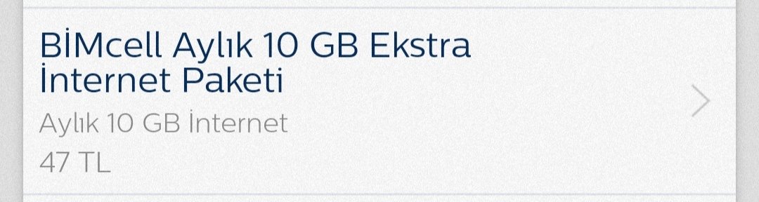 BEN ÖMRÜMDE BU KADAR OROSPU ÇOCUĞU BİR FİRMA GÖRMEDİM. HER ZAMAN EK PAKET OLARAK ALTTAKİNİ ALIRDIM VE 50 TL ATMIŞTIM ALMAK İÇİN. ÜSTE BİR PAKET DAHA GELDİ BU SEFER 62 TLYE AYLIK 20 GB DİYE. BENDE ONU ALMAK İÇİN 30 TL DAHA YÜKLEDİM. YÜKLEDİĞİM GİBİ KAMPANYA GİTTİ... #bimcell