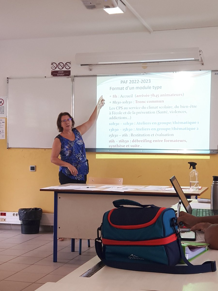 Ouverture #formation 
de formateurs #CPS de l'<a href="/acmartinique/">Académie de Martinique</a> avec Mesdames 
 <a href="/ThieryNathalie4/">Thiery Nathalie</a>
<a href="/RondeleSylvie/">Sylvie Rondelé DAVLC Académie de la Martinique</a> 
Une journée pour co-construire les modules #CPS de l'année 2022-2023
#bienetre #softskills #cohésion