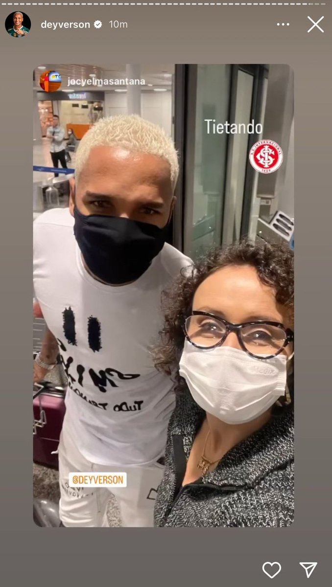 statsinter1909's tweet image. Storys do Deyverson, ex atacante do Palmeiras. 

Será??????