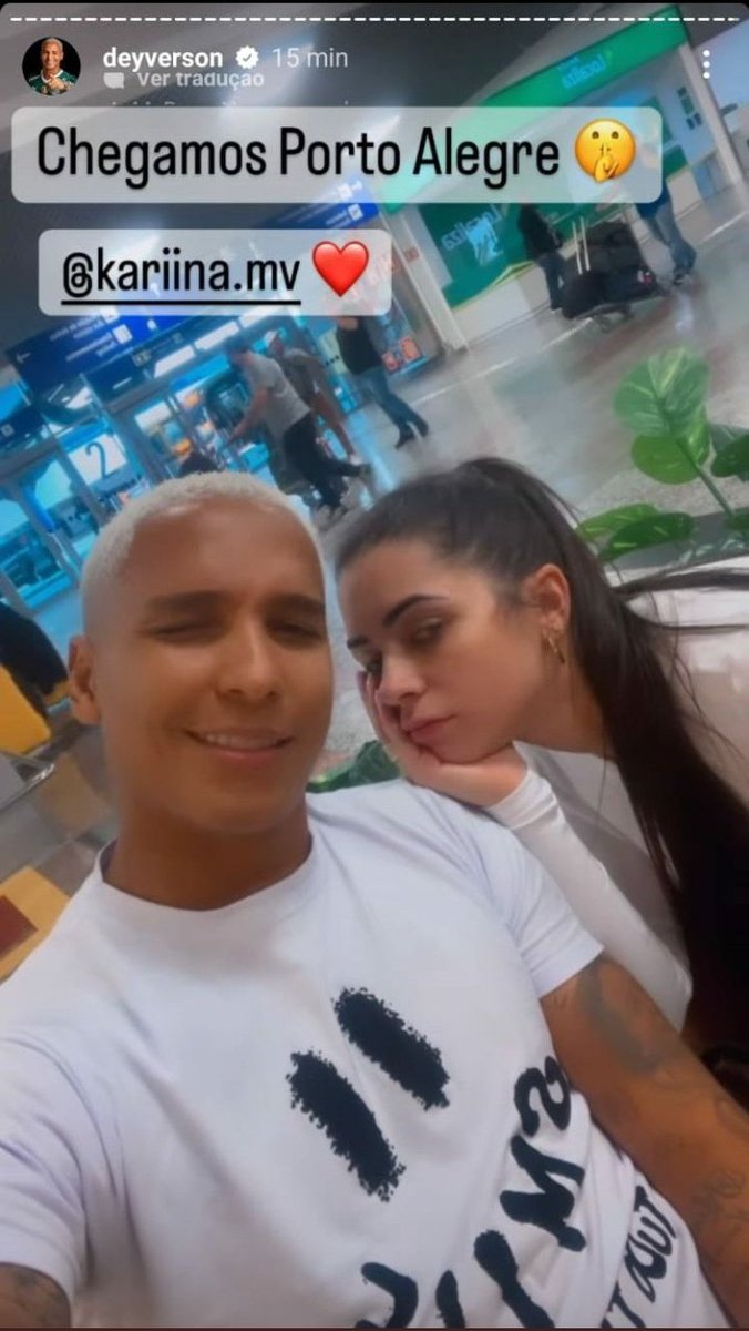 statsinter1909's tweet image. Storys do Deyverson, ex atacante do Palmeiras. 

Será??????