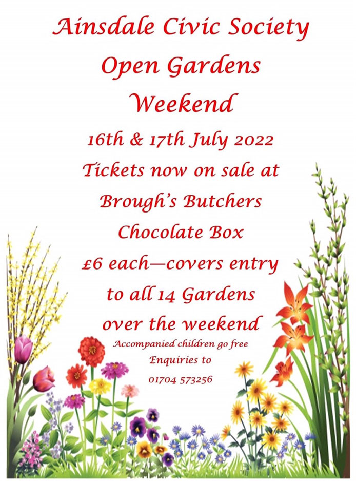 Come and join us for refreshments and see the #Ainsdale Community Garden at Ainsdale Village Church on Sat 16th July 10 am- 4pm as part of Open #Gardens Weekend.