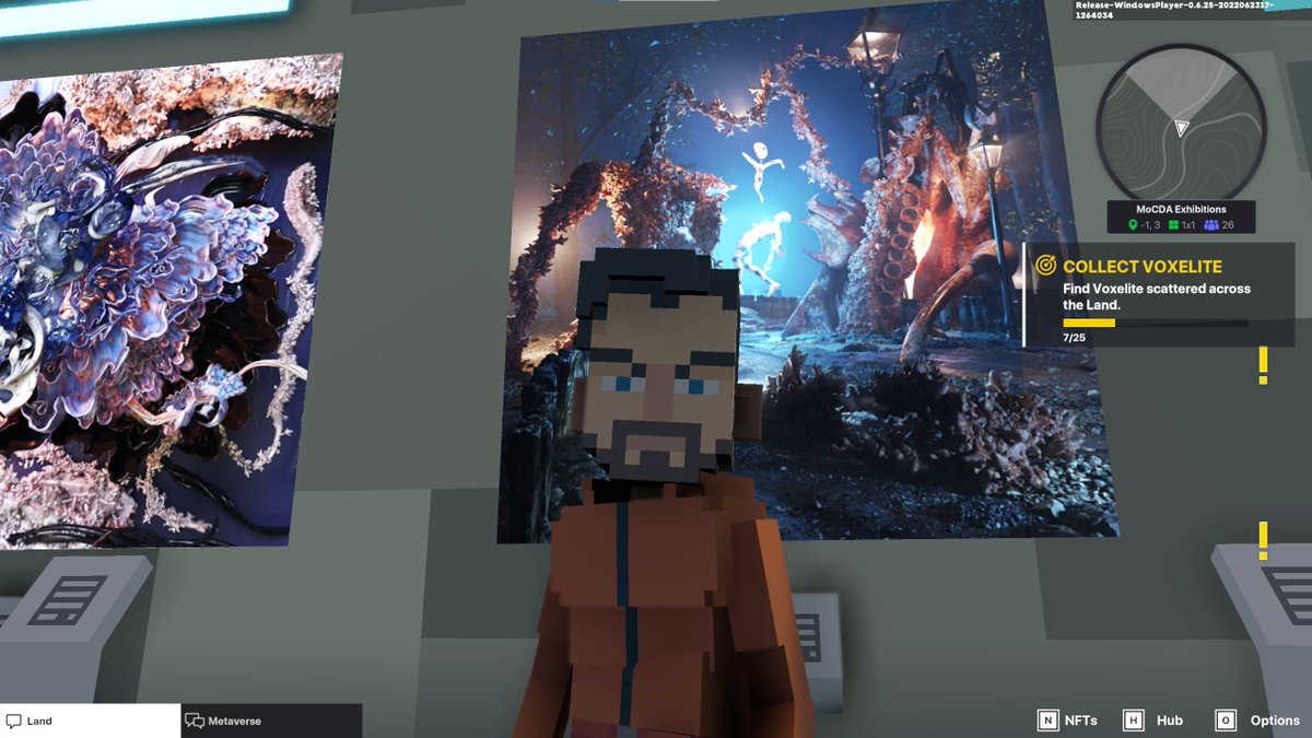 qq_epic's tweet photo. @TheSandboxGame @MOCDA_ I just participated in the #TheSandbox weekly contest for a chance to win 200 mSAND! Here is my favorite piece from the ‘Impossible Worlds’ exhibition, check out my screenshot below!
👇 https://t.co/XZBDiQwa2v