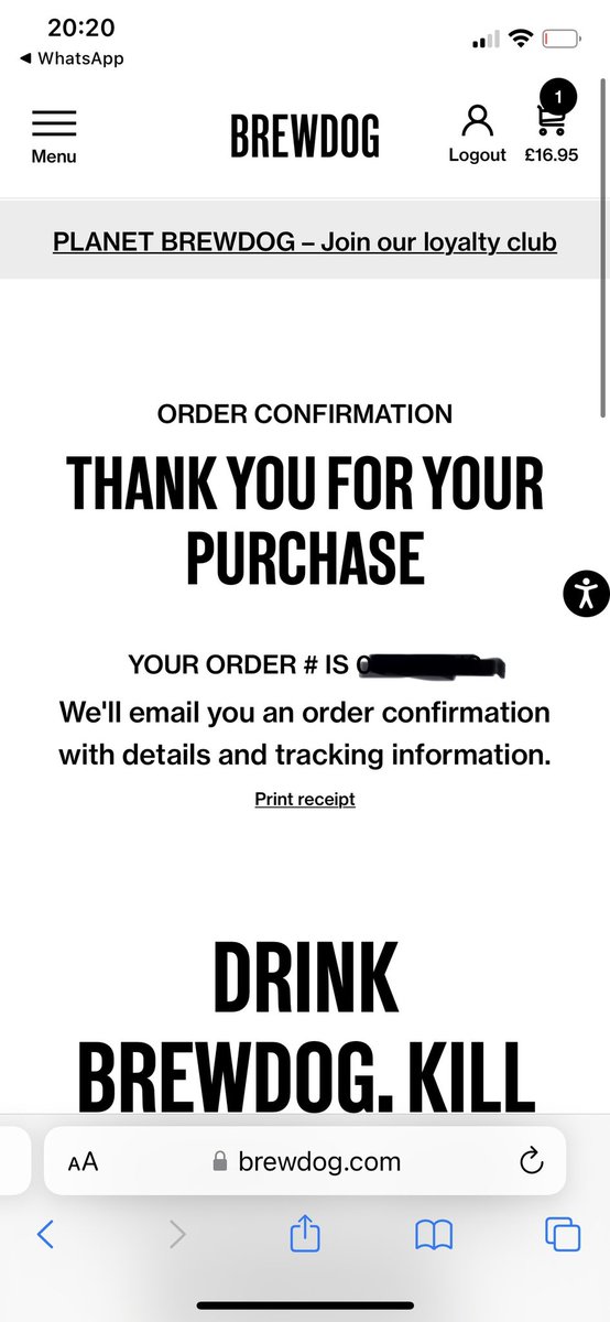 Chris_Mutti's tweet photo. Got the pre order in ! Let’s Get LAOUT ! @PeterCrouchPod @Chris_Stark @petercrouch @BrewDog https://t.co/VOfAr6ydfm
