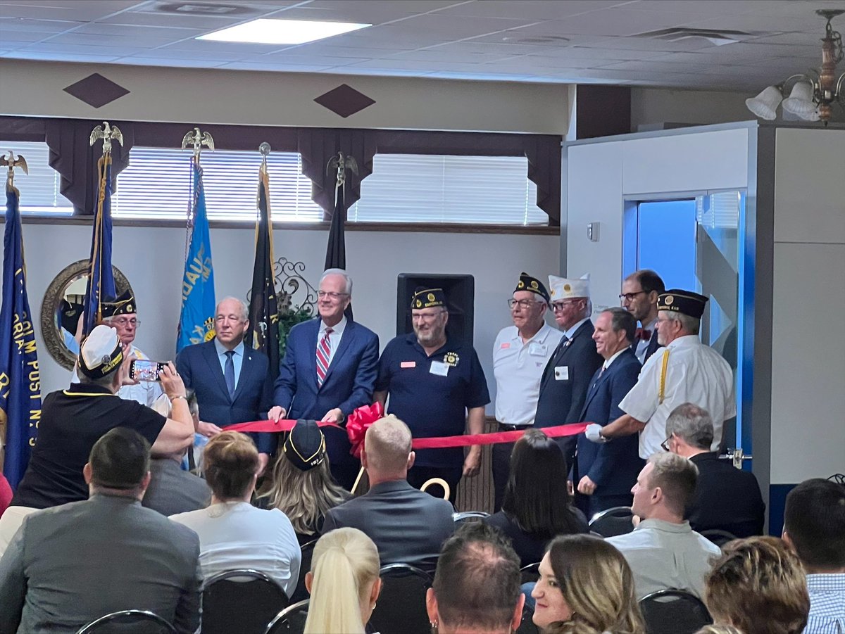 CrossWinds was excited to attend yesterday's unveiling of ATLAS at American Legion Post 5! This new system will assist in providing televised mental health support for veterans, making services more available and timelier for those who served our country.