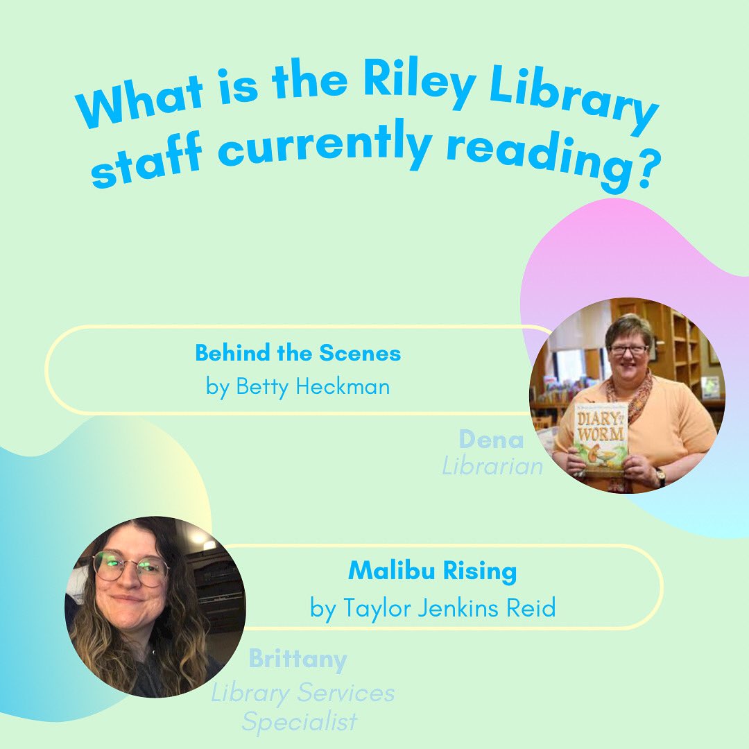 Riley Library tweet media