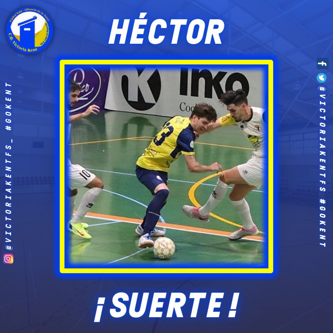 VictoriaKentFS's tweet photo. @HectorMarques23 no continuará en el club la próxima temporada.
Agradecemos al jugador su actuación durante las dos últimas campañas y le deseamos lo mejor en el futuro. 👋💙💛 https://t.co/2quSaAIq4B