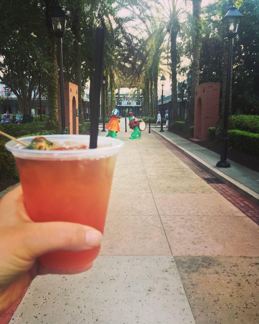 A captain’s mai thai and Port Orleans French Quarter. I love helping clients pick out the perfect resort. Drop me a message and we can find the right one for you and your upcoming vacation. #vacationmode #welovefrenchquarter