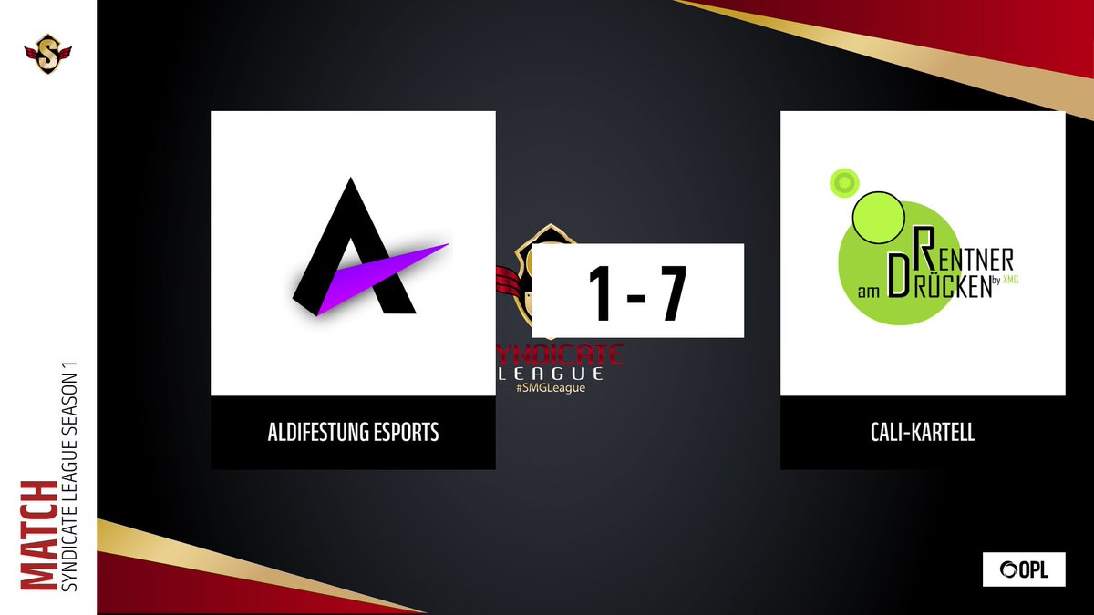 #SMGLeague – Match vier hier geht es schlag auf schlag <a href="/RentnerDruecken/">Rentner am Drücken by XMG</a> vs @Aldifestung ging mit einem 7:1 auf Clubhouse zuende🔥🔥