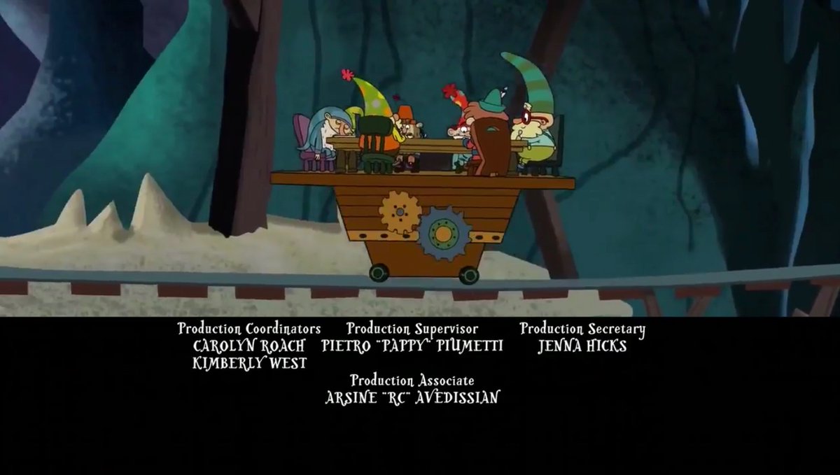 cadpig101's tweet photo. Here’s a nerdy fact. Did you know that The 7D was the first Disney Television Animation series to use the current DTVA logo, and the last DTVA show to use the split screen end credits format? (The first series to use this format was American Dragon season 2 back in 2006). https://t.co/Jd79s43NEV