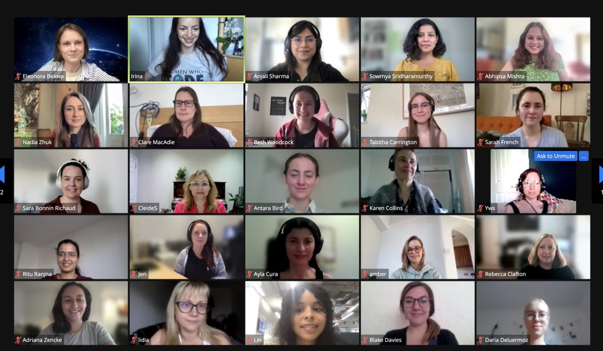 WWCodeLondon's tweet photo. Big thanks to all who joined us tonight! 
We have launched our Mentorship Programme 3.0!!!
Apply here: https://t.co/5RdV1vmoT1 https://t.co/nHCjnBFTAz