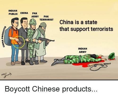 #Boycott Chinese Product