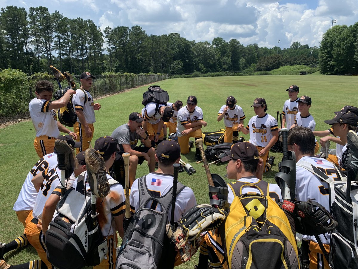 PghDawgs's tweet photo. Dawgs SHOCK national power East Coast Sox Scout Team 8-5. 2025 RHP @ethanrose34 was spectacular on the mound getting the complete game W.
2023 @PennStateBASE  commit  @adinz0920 and 2025 SS @AugustMaslo both had clutch 2 out 2RBI knocks in the win
#dawgsfamily #PG #Georgia https://t.co/g7oIWbUTiI