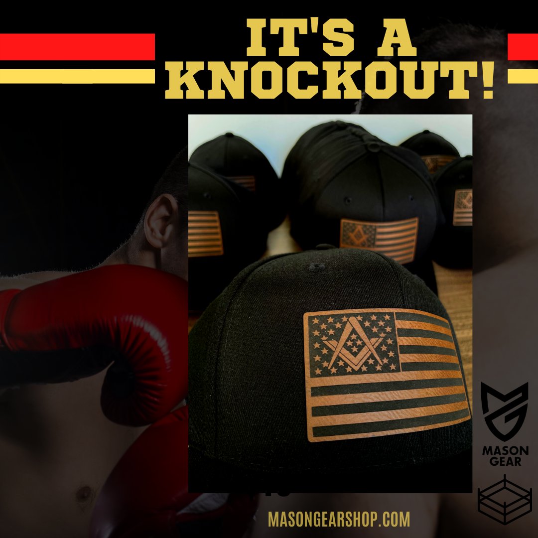 mason_gear's tweet photo. Its a KNOCKOUT!
Thank you Brethren for your support!
USA leather S&amp;C head gear.

Check us out at
https://t.co/gokP6mva8G

Crafted in San Diego CA. USA 🇺🇸 
We ship Worldwide 🌎
For our brethren in service we ship APO,FPO&amp;DPO✔️

#masongearshop 
#masongearusa https://t.co/BI8A20C4fV