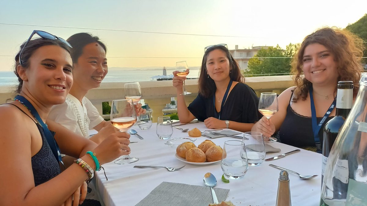 AG_Malt's tweet photo. Gala Dinner #KID2022 @GREDEG_UMR Amazing People ! Amazing food ! Amazing view ! 🌸 #PhDLife https://t.co/KePHgi7kaf