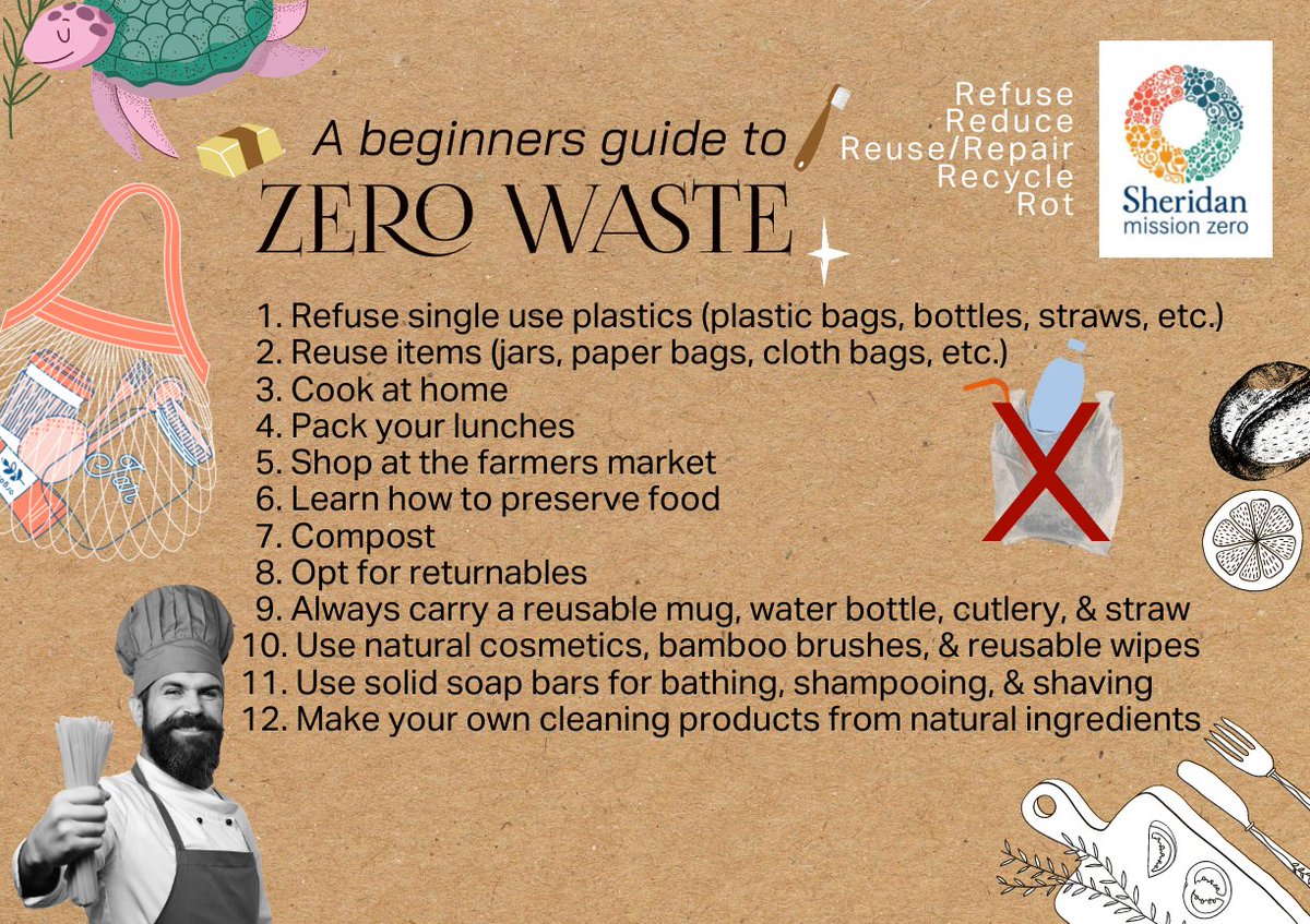 mssnzero's tweet photo. It's day 7 of #PlasticFreeJuly! Remember that instead of buying new* reusables and #zerowaste items, rethink, repurpose, and reuse what you have. Buying less can be even better than buying green!

For more on #ZeroWaste living, check
https://t.co/iWLWq2BFYU https://t.co/kror2sNGTZ